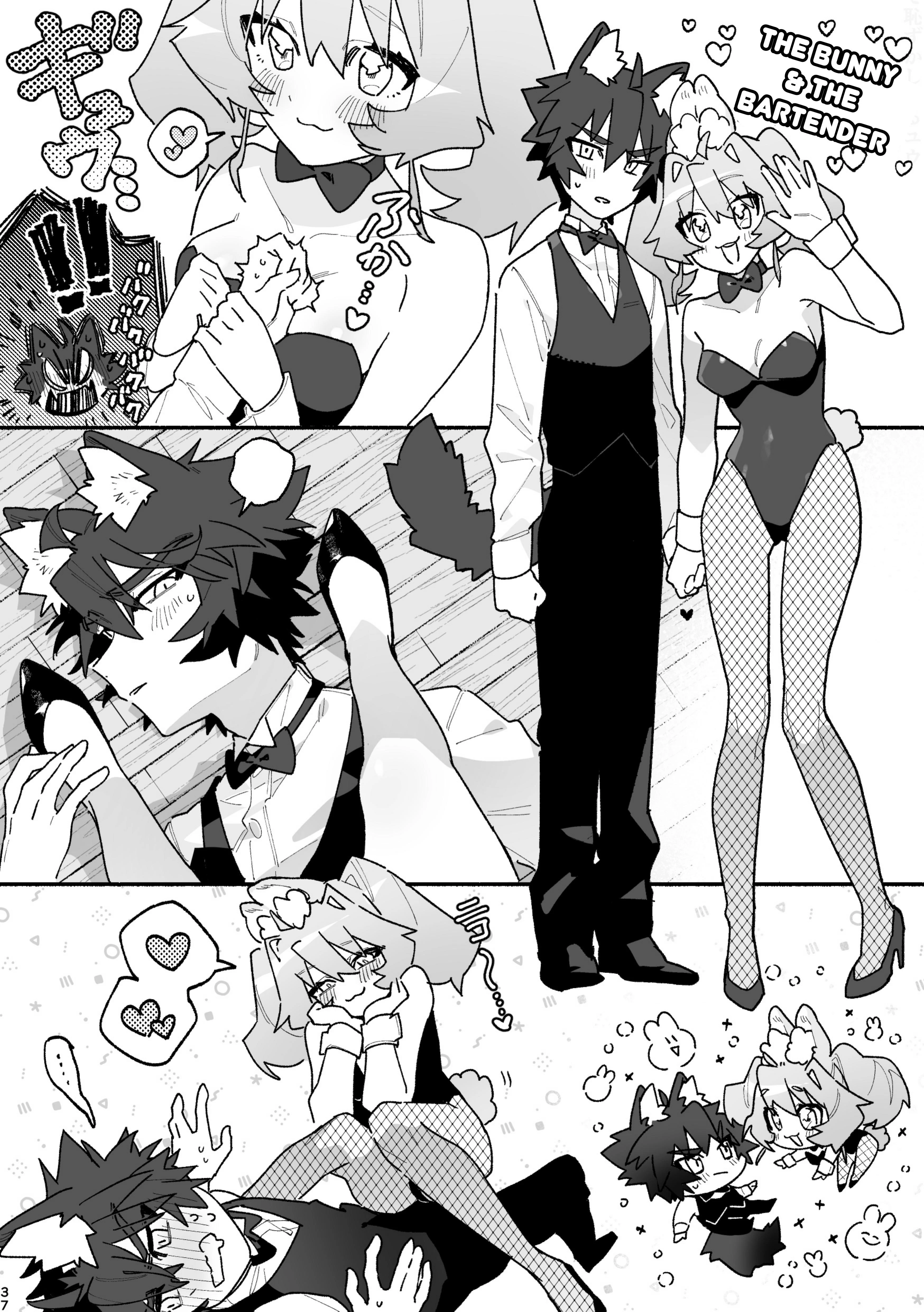 Bunny Girl X Wolf Boy 1 porn comic picture 37