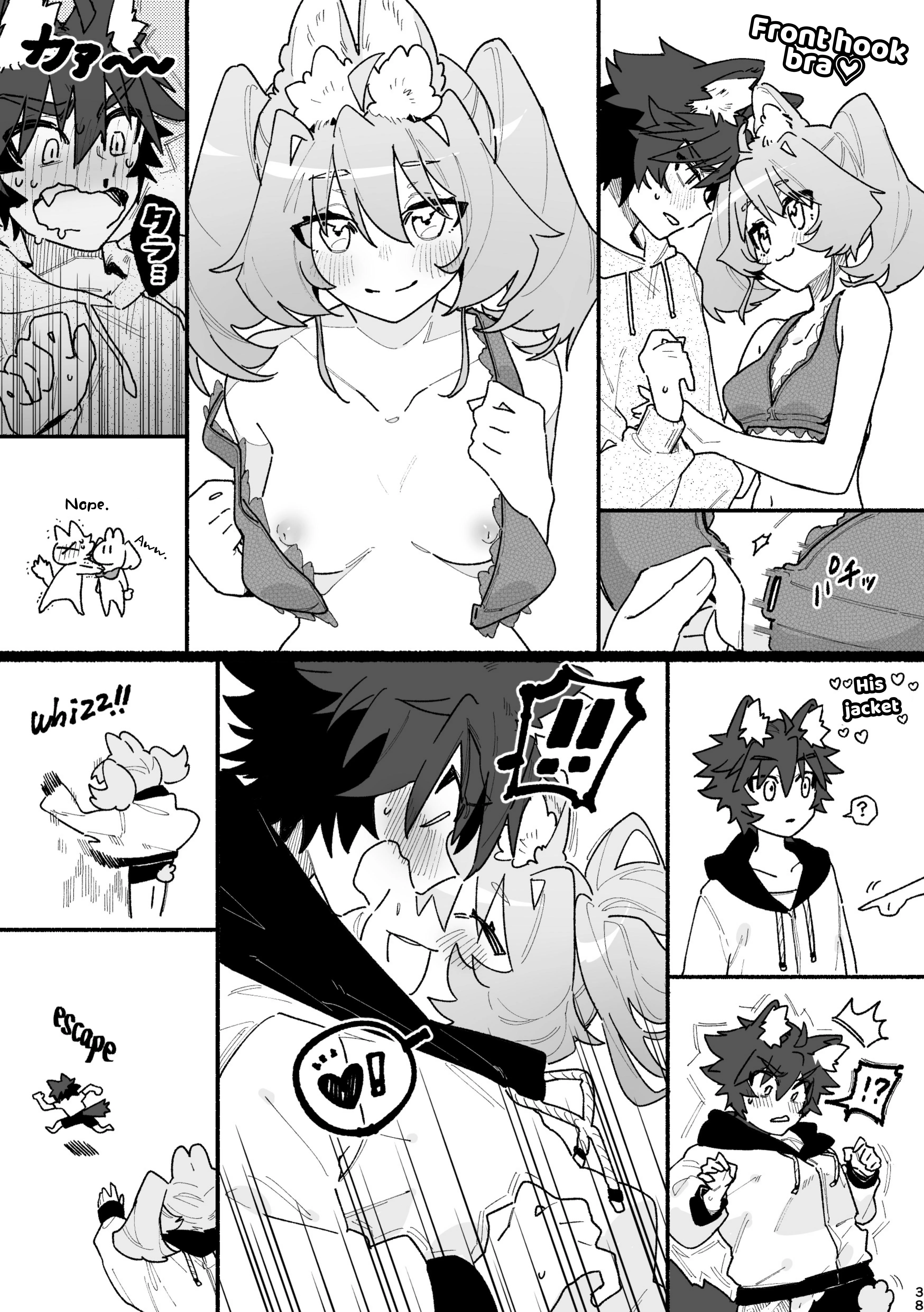 Bunny Girl X Wolf Boy 1 porn comic picture 38