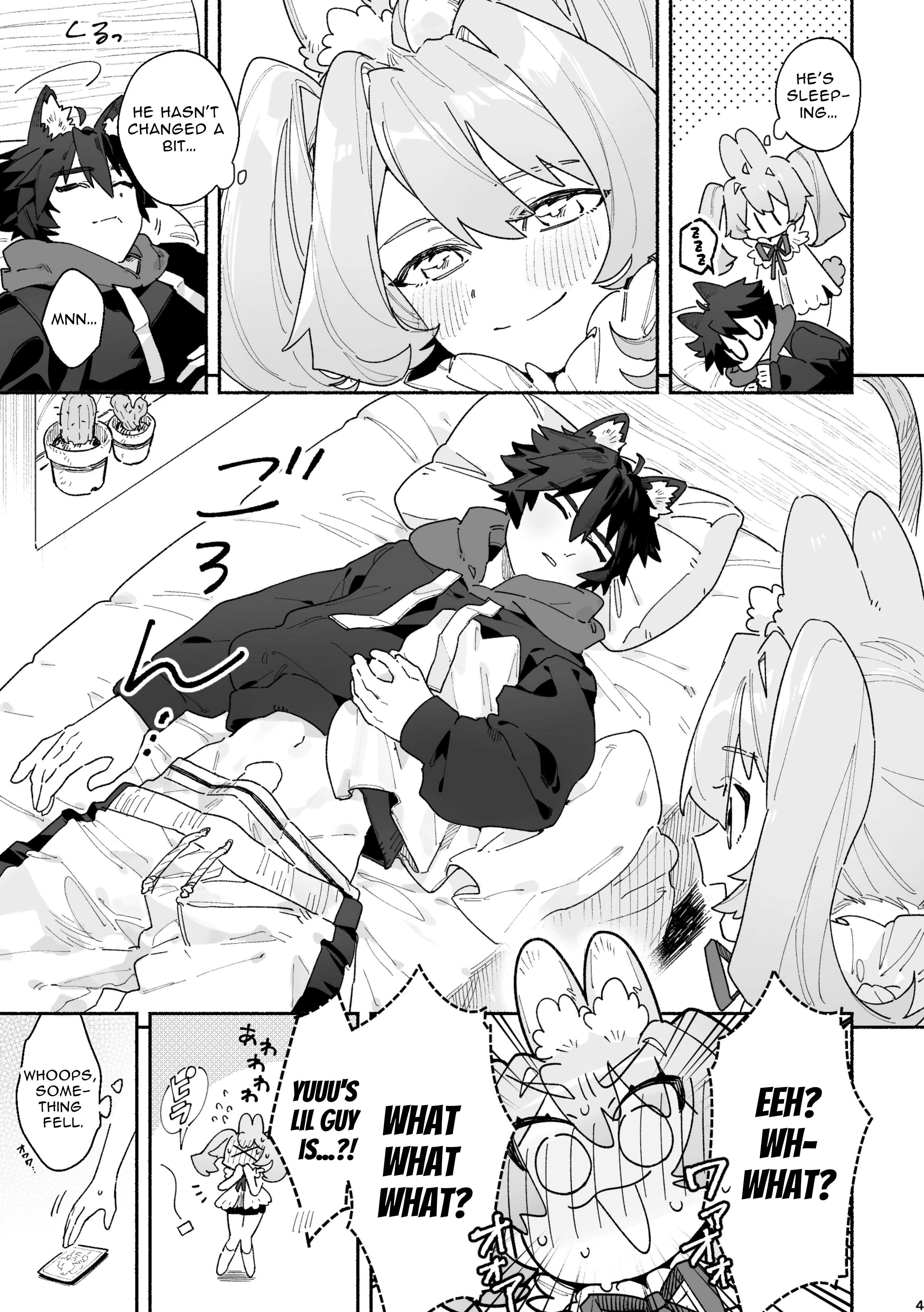 Bunny Girl X Wolf Boy 1 porn comic picture 4