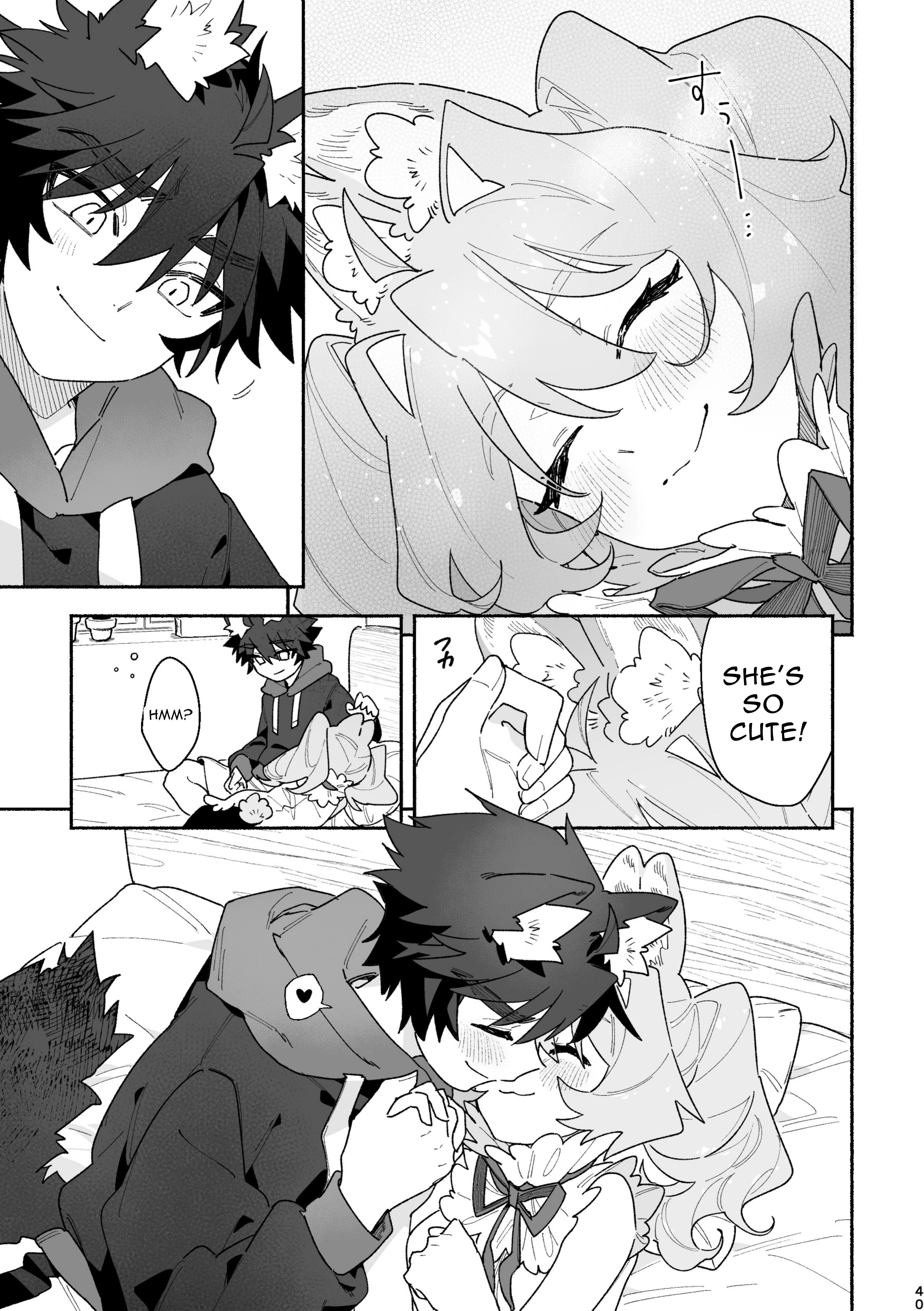 Bunny Girl X Wolf Boy 1 porn comic picture 40