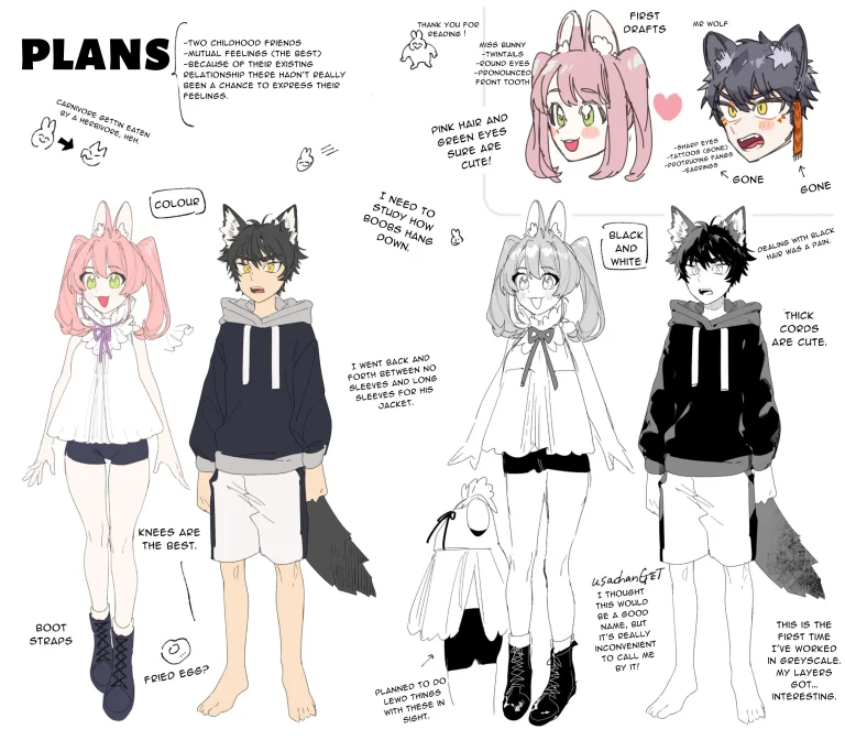 Bunny Girl X Wolf Boy 1 porn comic picture 42