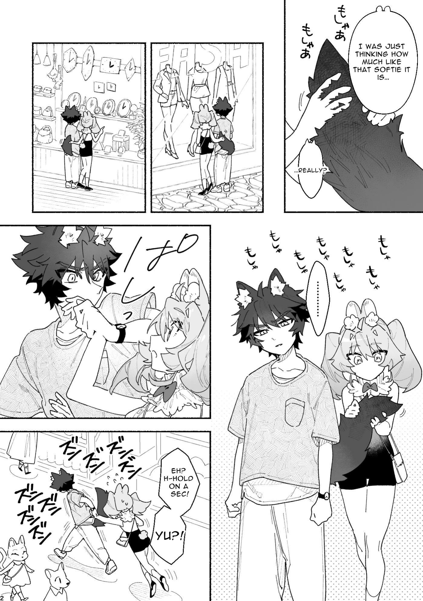 Bunny Girl X Wolf Boy 1 porn comic picture 45