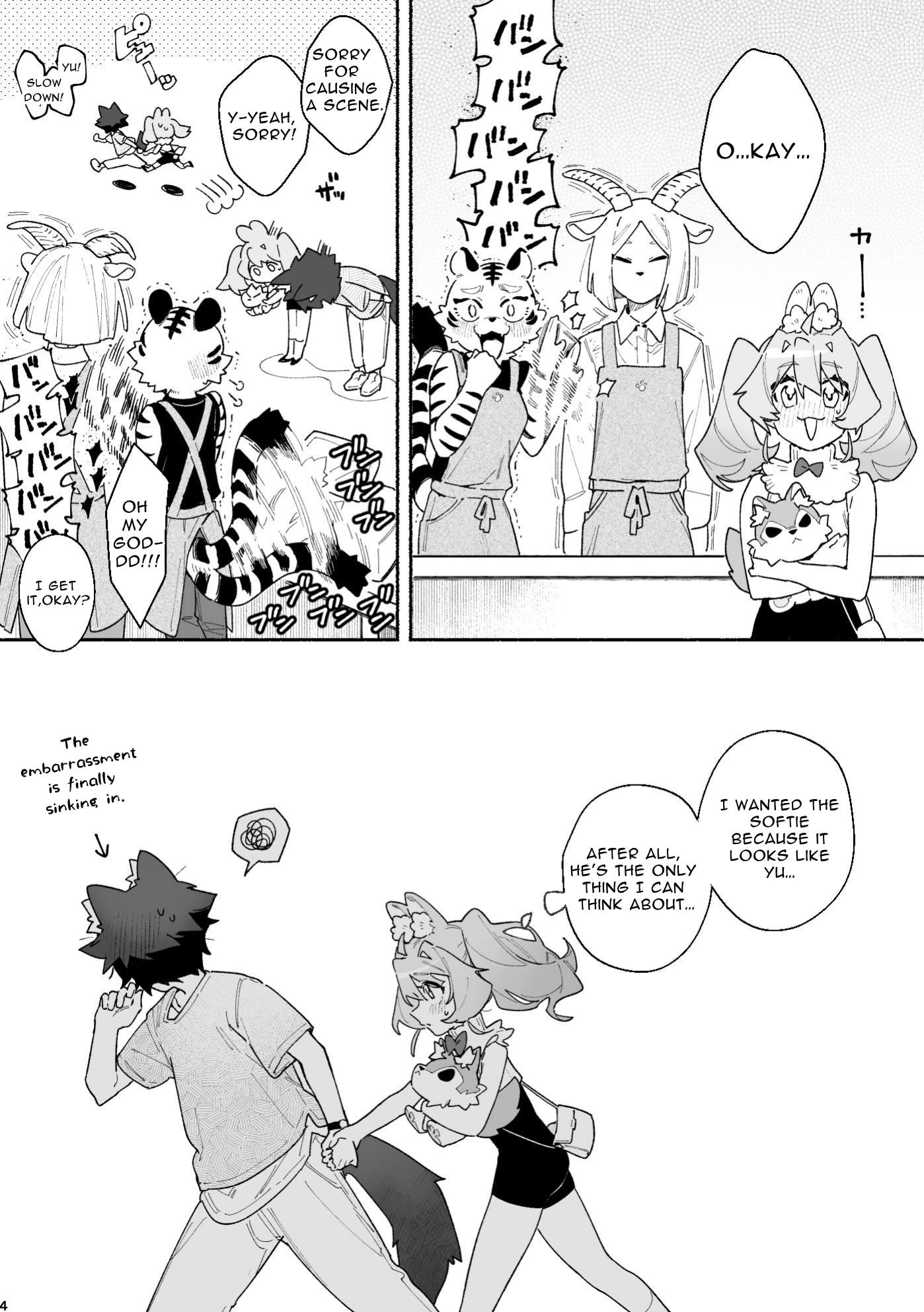 Bunny Girl X Wolf Boy 1 porn comic picture 47