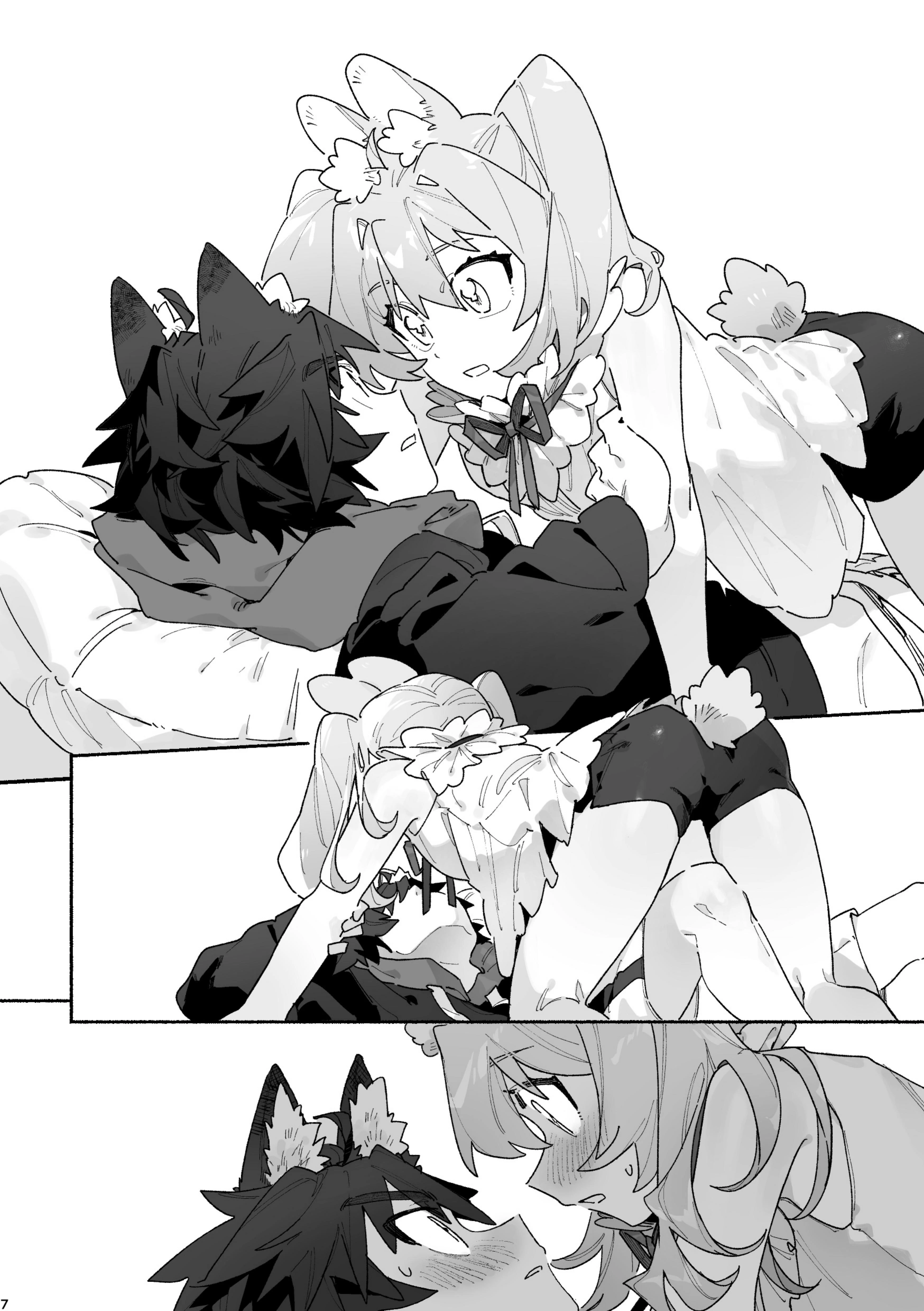 Bunny Girl X Wolf Boy 1 porn comic picture 7