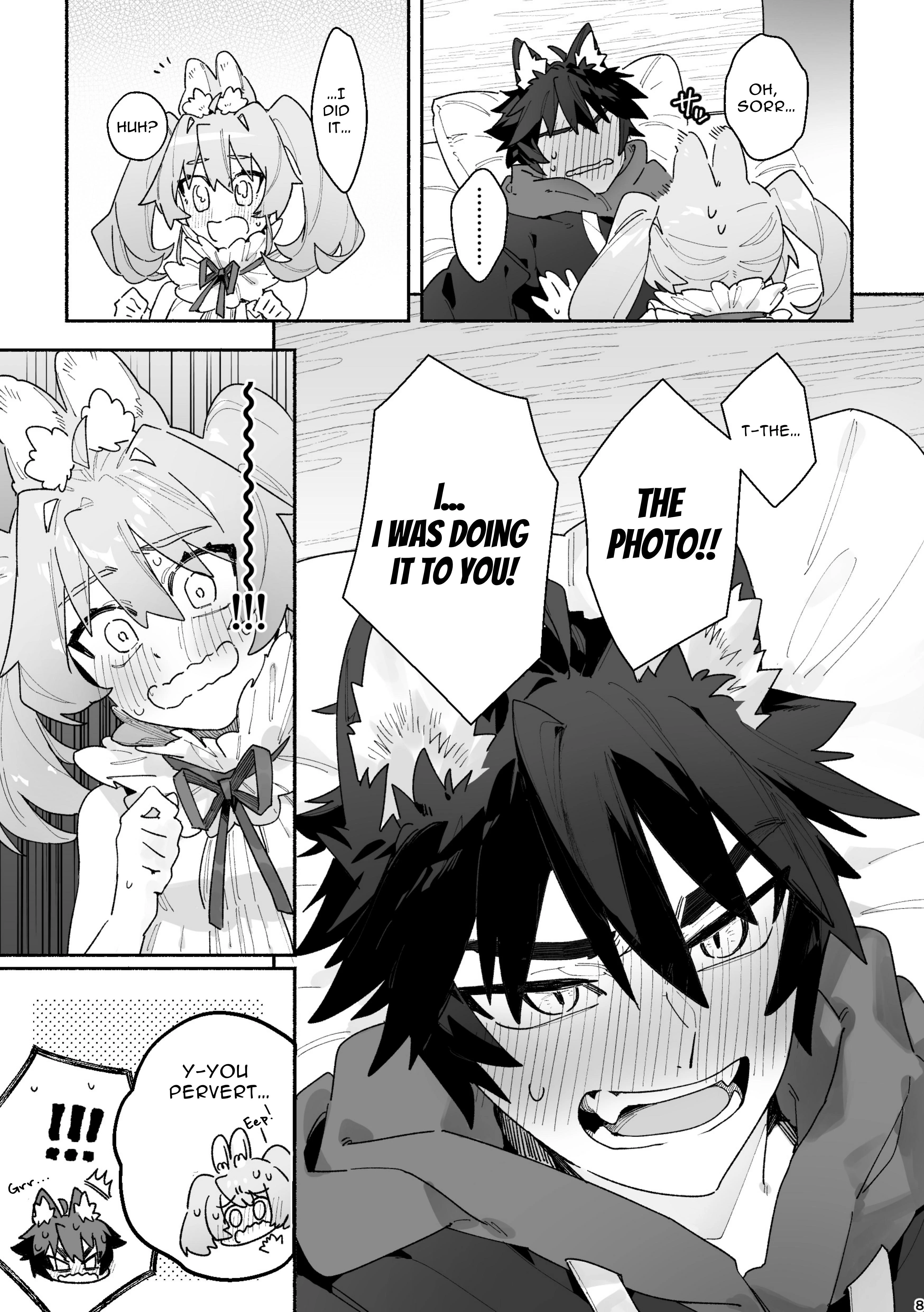 Bunny Girl X Wolf Boy 1 porn comic picture 8