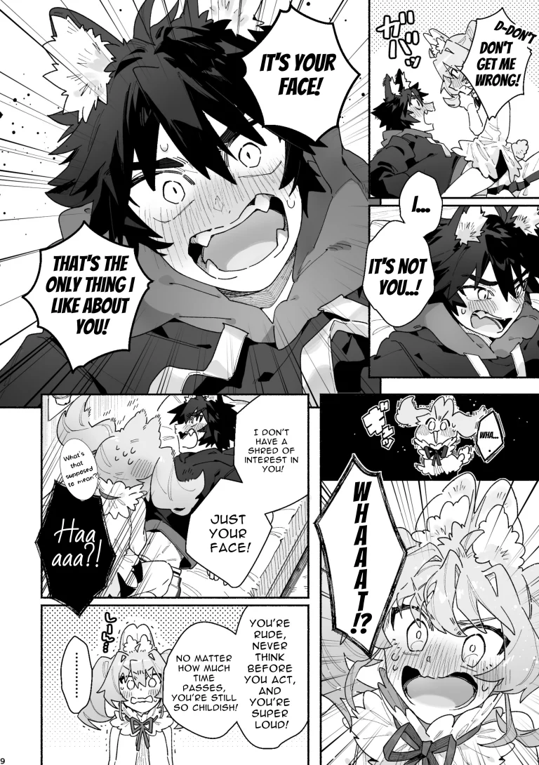 Bunny Girl X Wolf Boy 1 porn comic picture 9