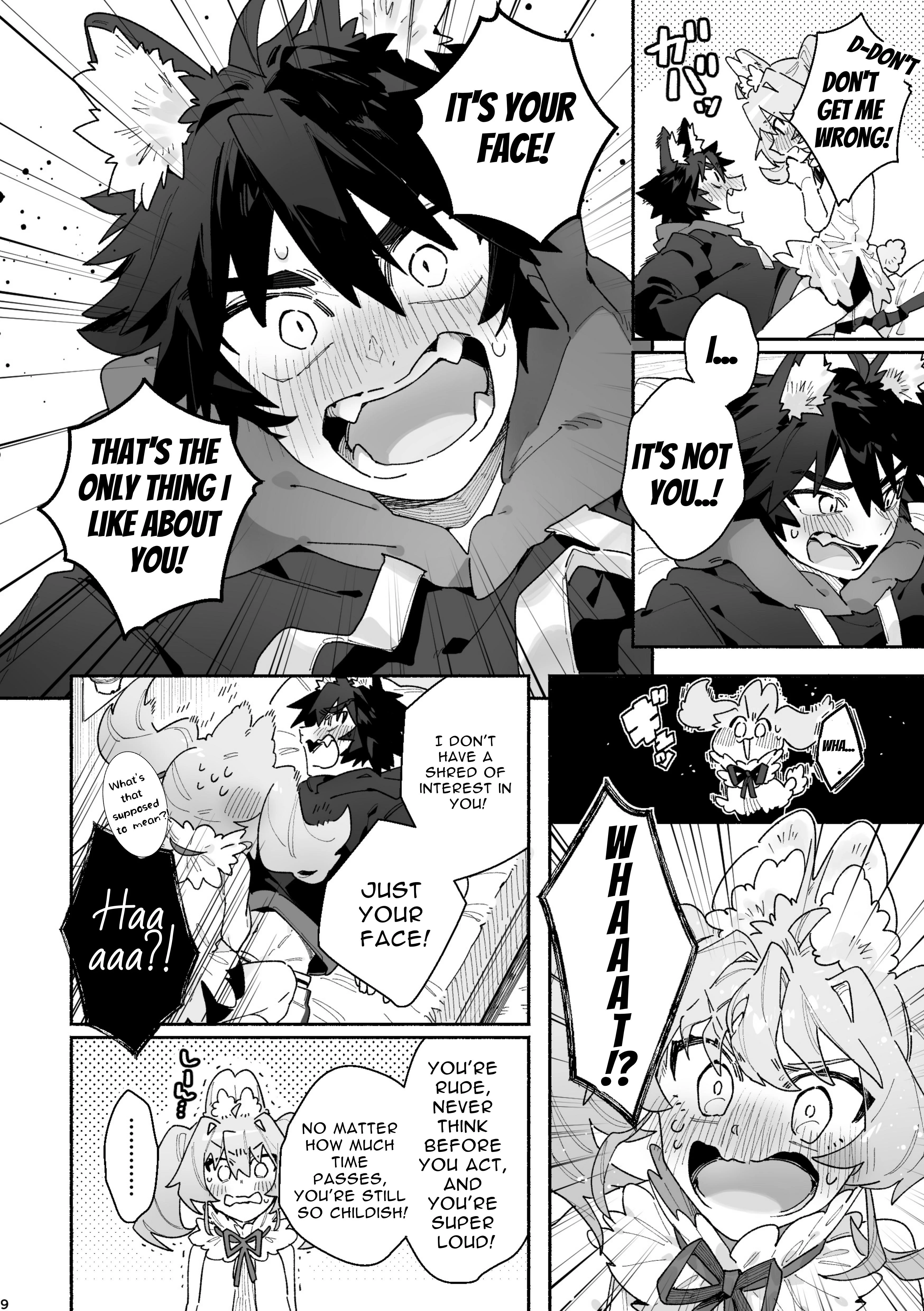 Bunny Girl X Wolf Boy 1 porn comic picture 9
