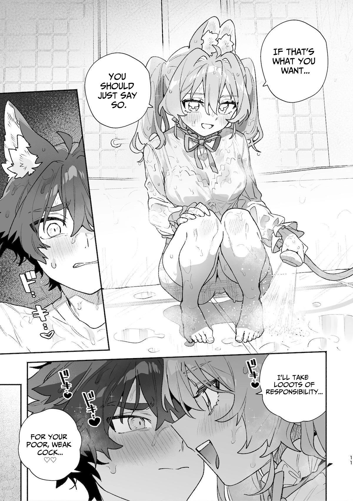 Bunny Girl X Wolf Boy 2 porn comic picture 13