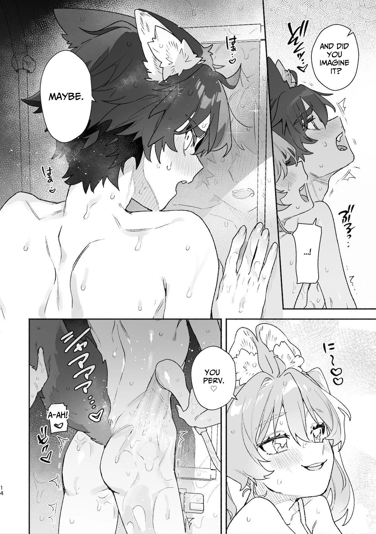 Bunny Girl X Wolf Boy 2 porn comic picture 16