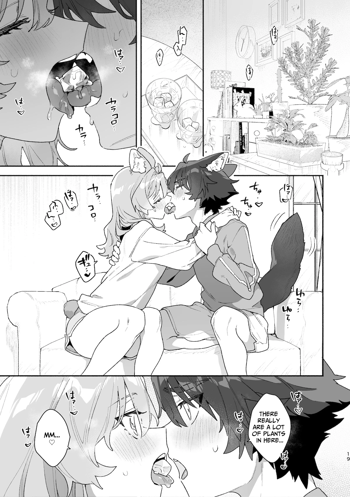 Bunny Girl X Wolf Boy 2 porn comic picture 21