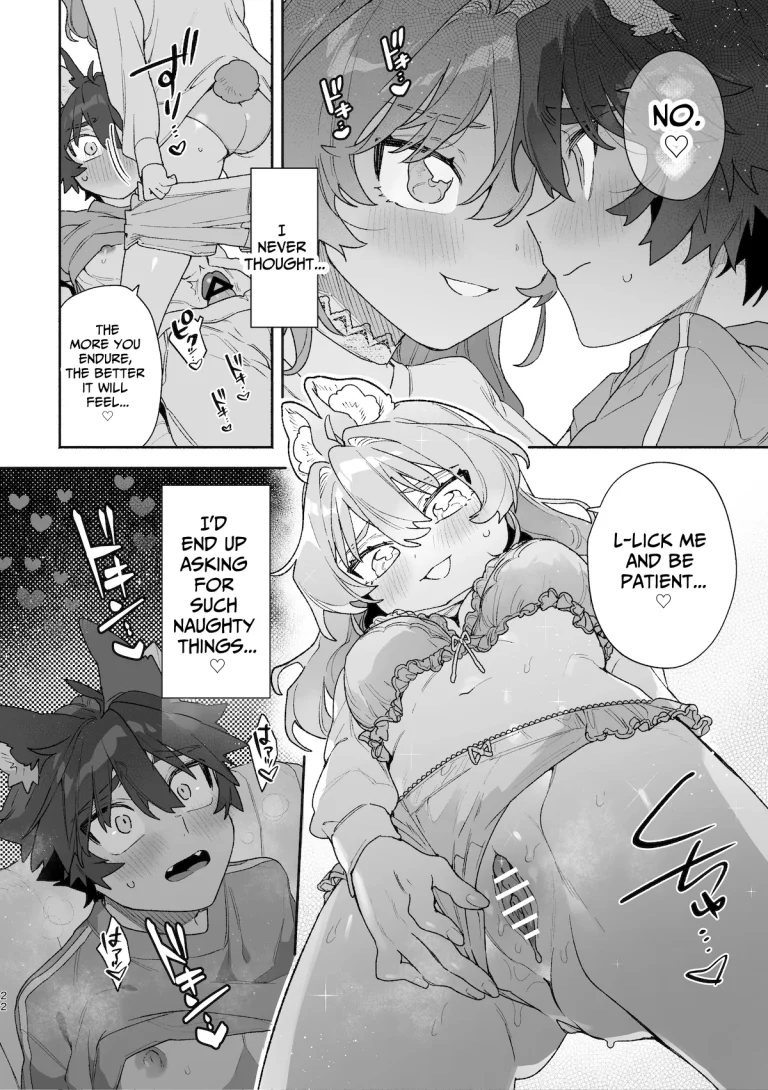 Bunny Girl X Wolf Boy 2 porn comic picture 24