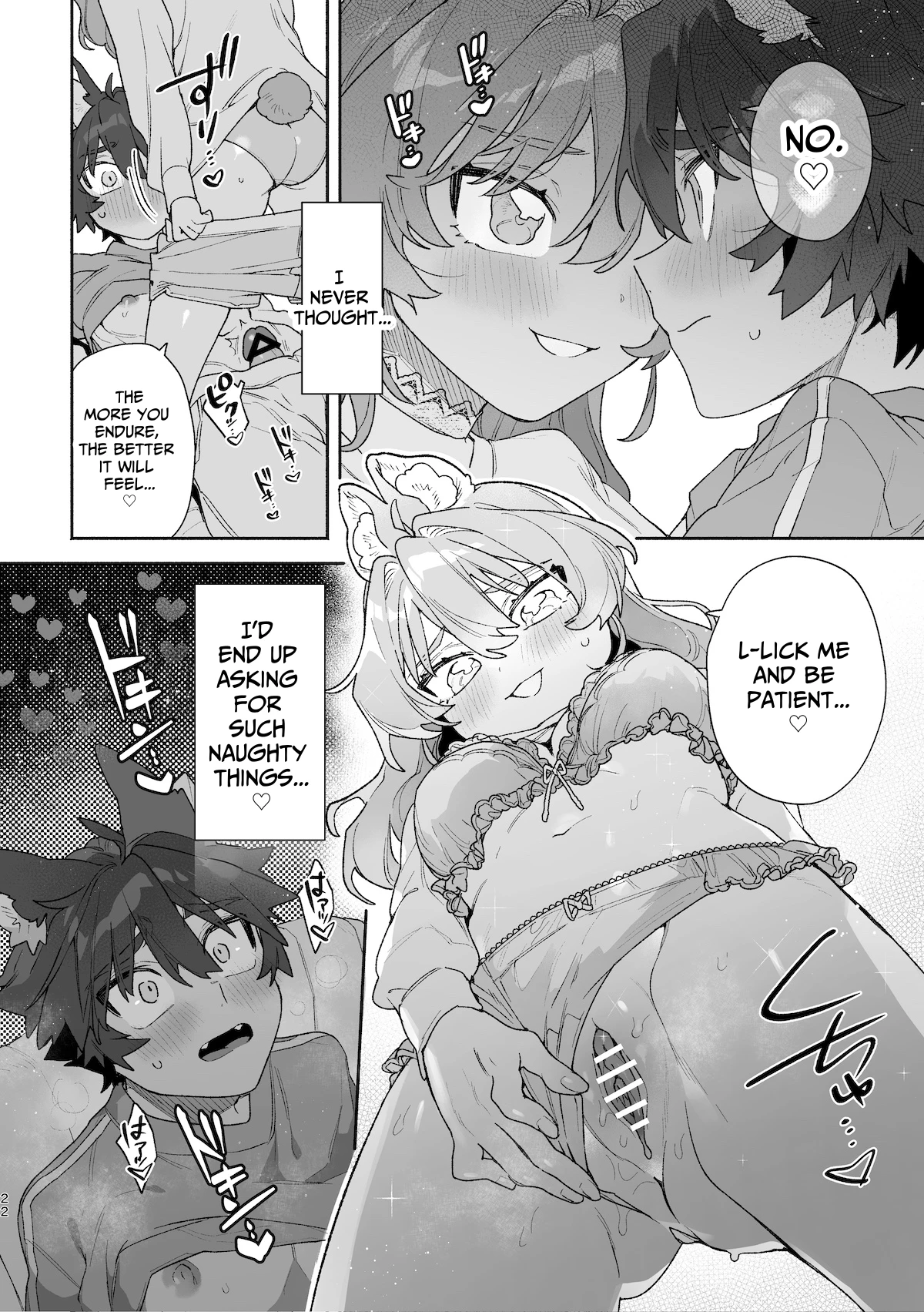 Bunny Girl X Wolf Boy 2 porn comic picture 24