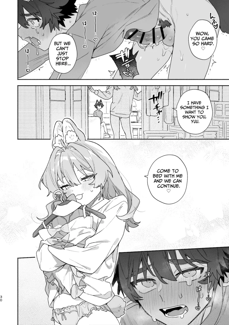 Bunny Girl X Wolf Boy 2 porn comic picture 32