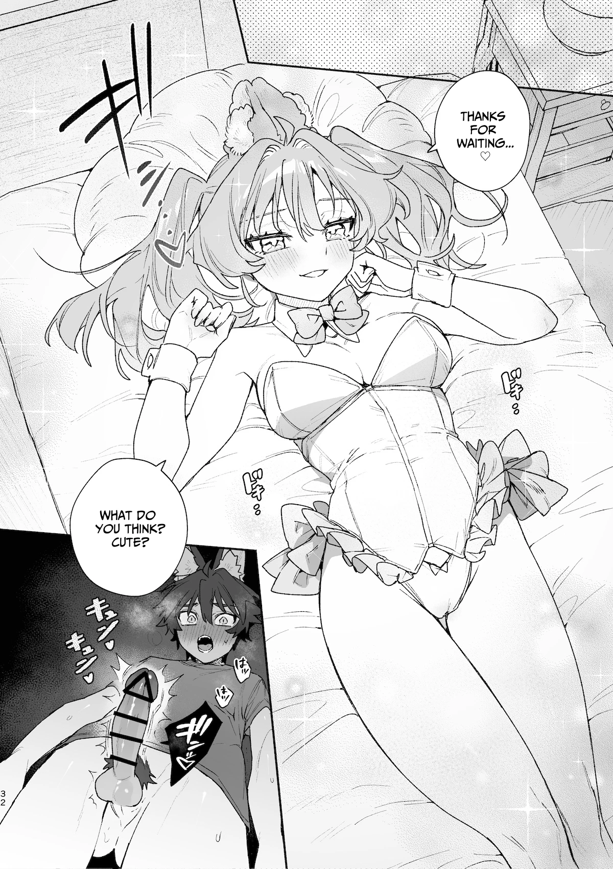 Bunny Girl X Wolf Boy 2 porn comic picture 34