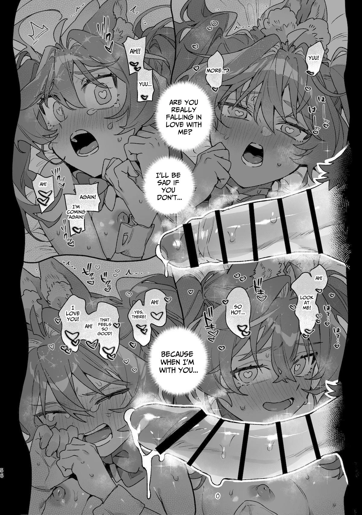 Bunny Girl X Wolf Boy 2 porn comic picture 58