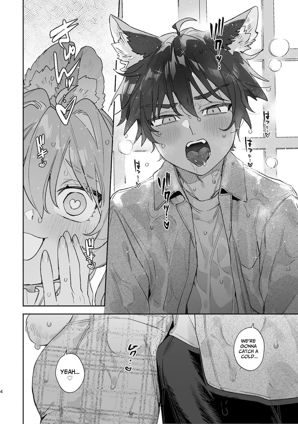 Bunny Girl X Wolf Boy 2 porn comic picture 6