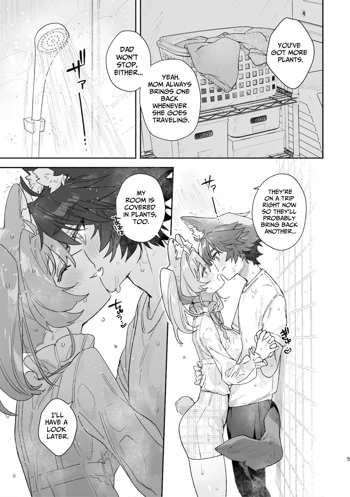 Bunny Girl X Wolf Boy 2 porn comic picture 7