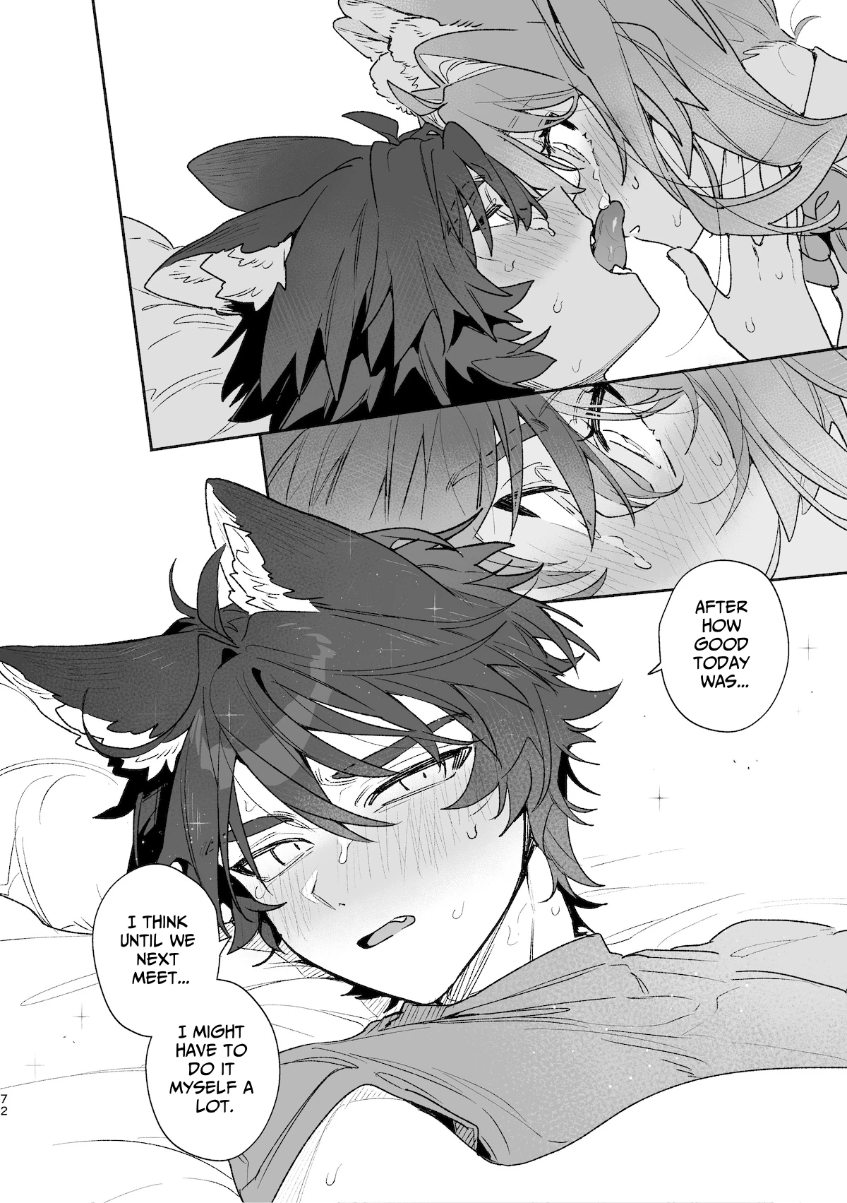 Bunny Girl X Wolf Boy 2 porn comic picture 74