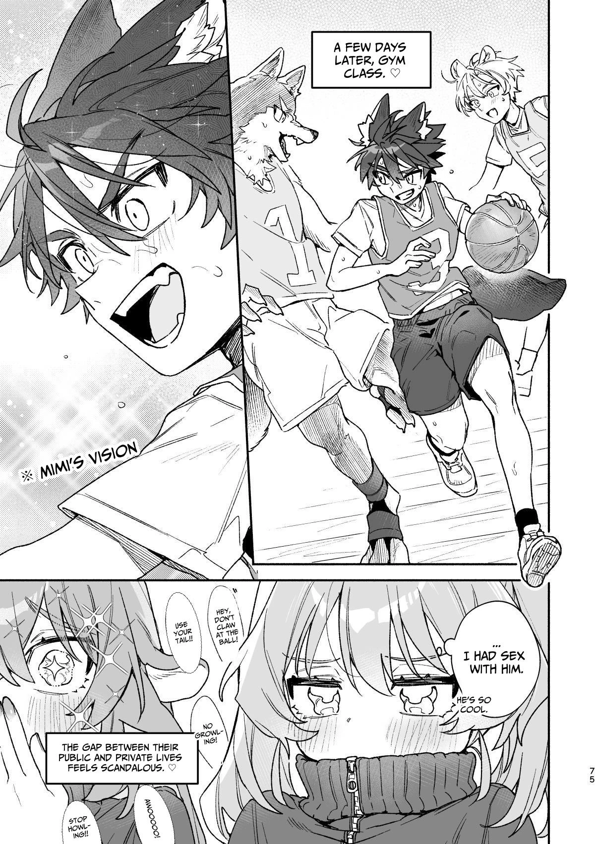 Bunny Girl X Wolf Boy 2 porn comic picture 77