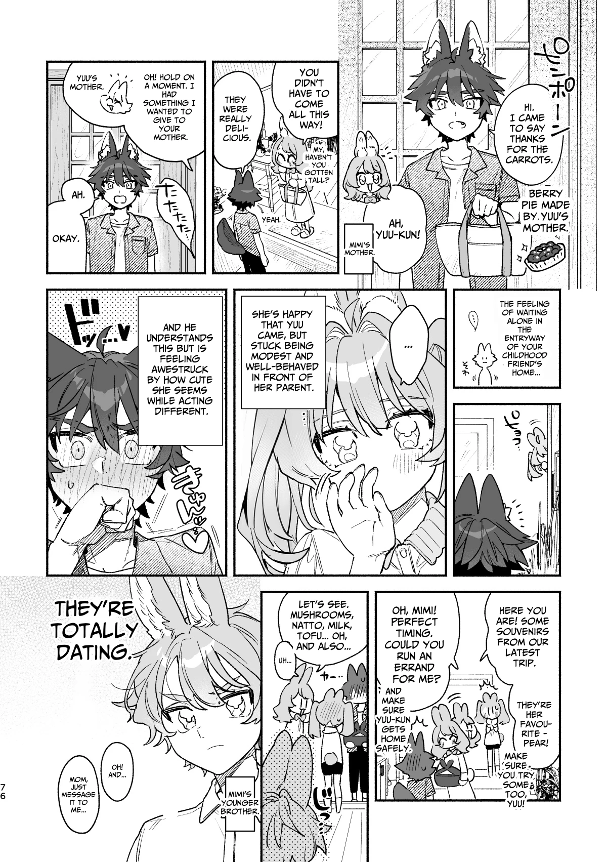 Bunny Girl X Wolf Boy 2 porn comic picture 78