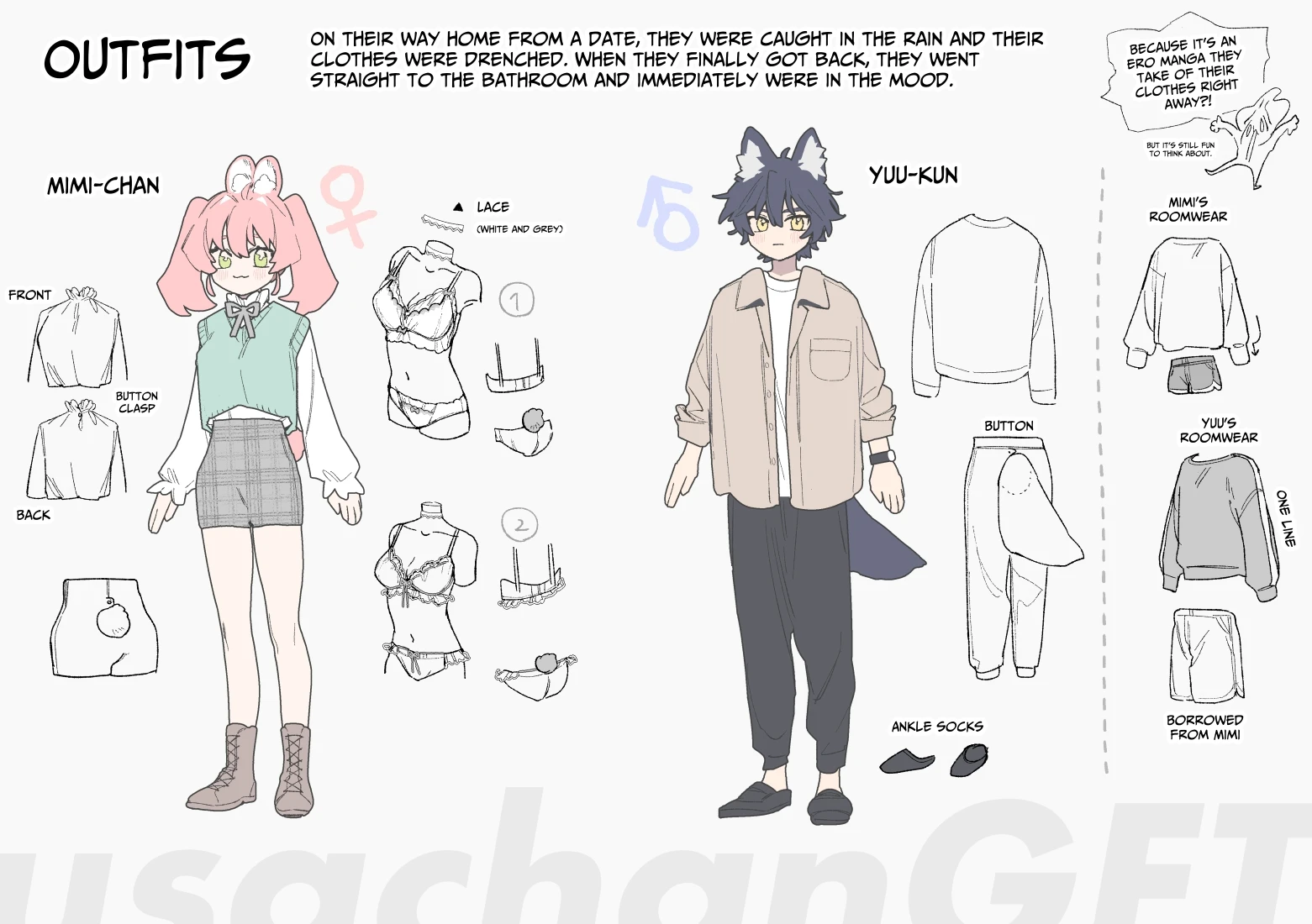 Bunny Girl X Wolf Boy 2 porn comic picture 80
