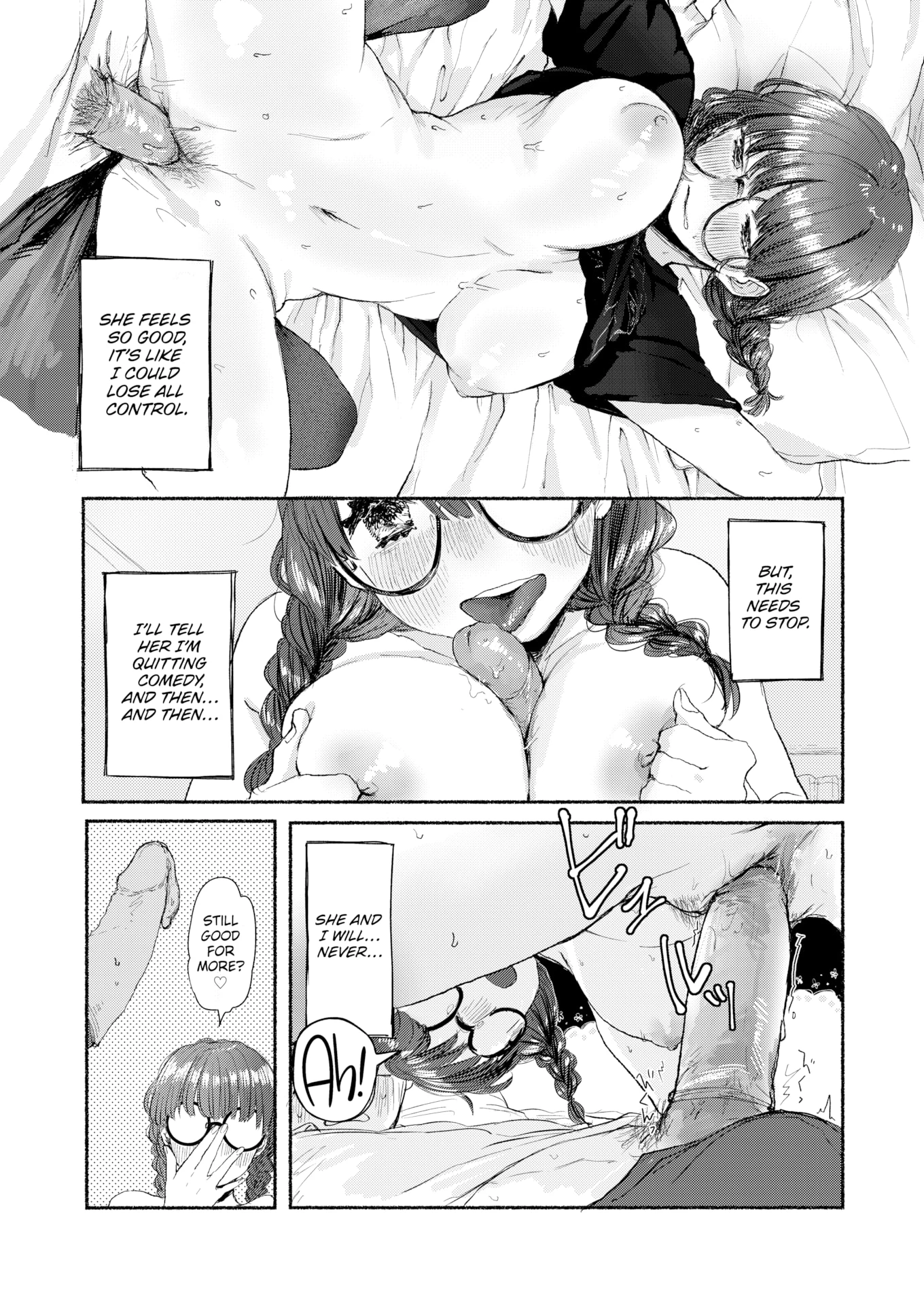 Burning in the Stage Wings porn comic picture 18