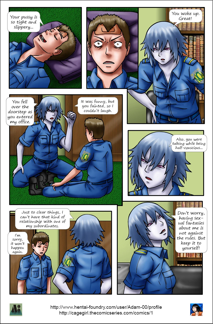 Cagegirl 1-5 porn comic picture 15
