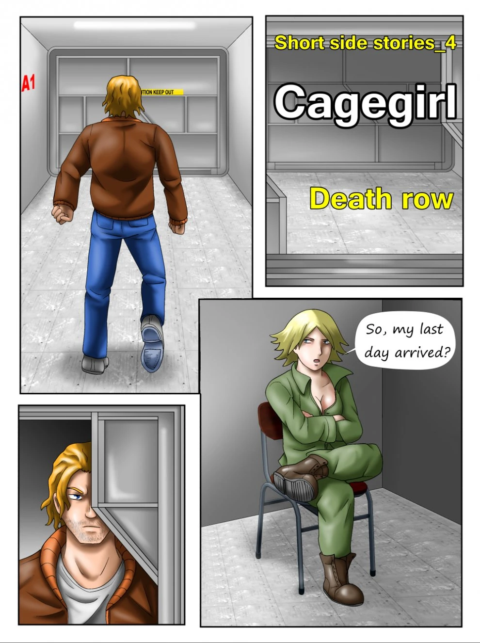 Cagegirl 1-5 porn comic picture 27