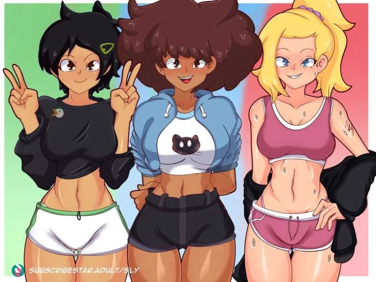Calamity Trio’s Workout porn comic picture 1