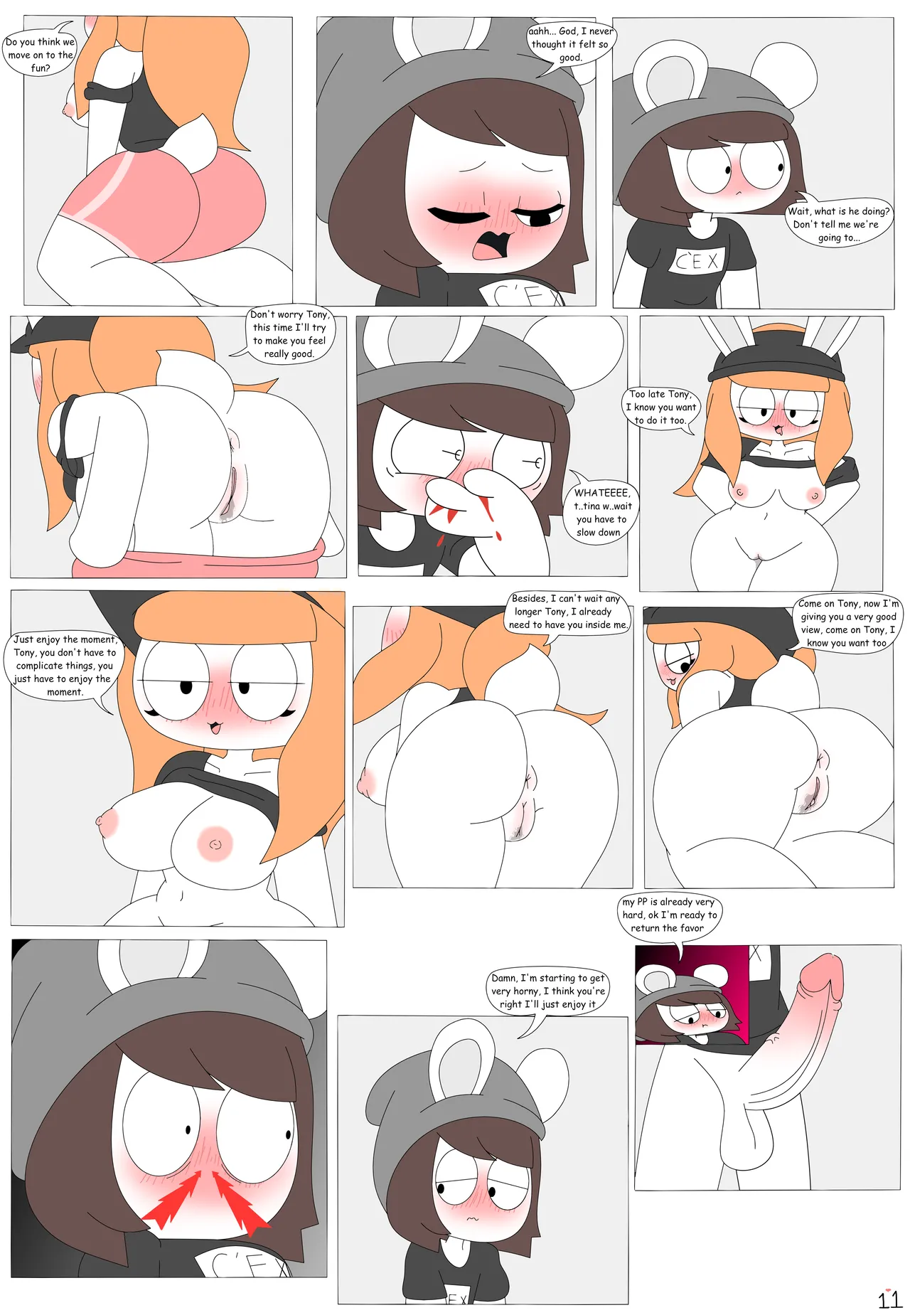 Can you do me a favor porn comic picture 13