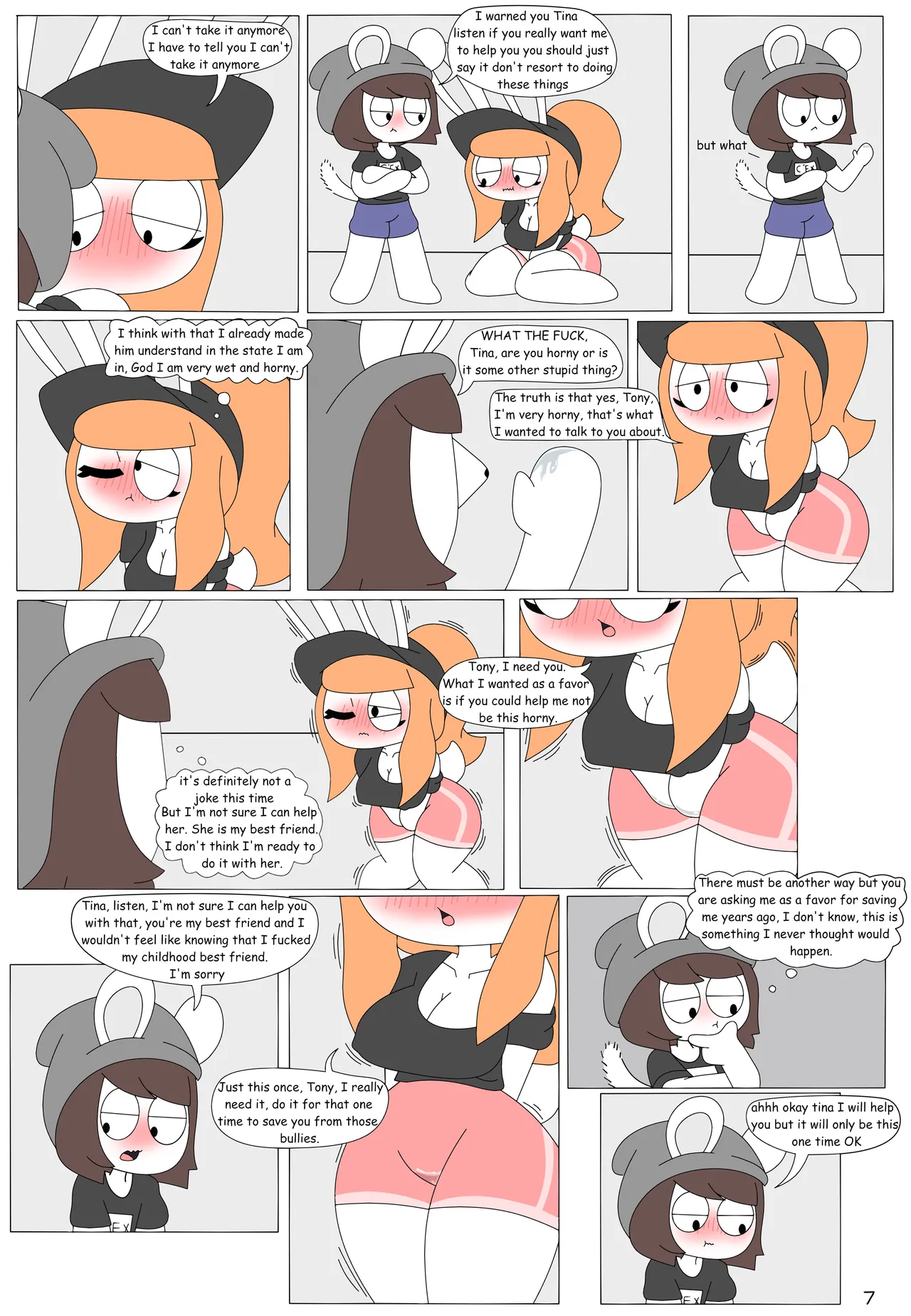 Can you do me a favor porn comic picture 9