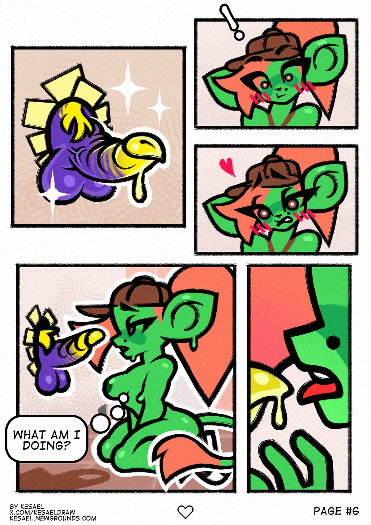 Carmela takes a break porn comic picture 6