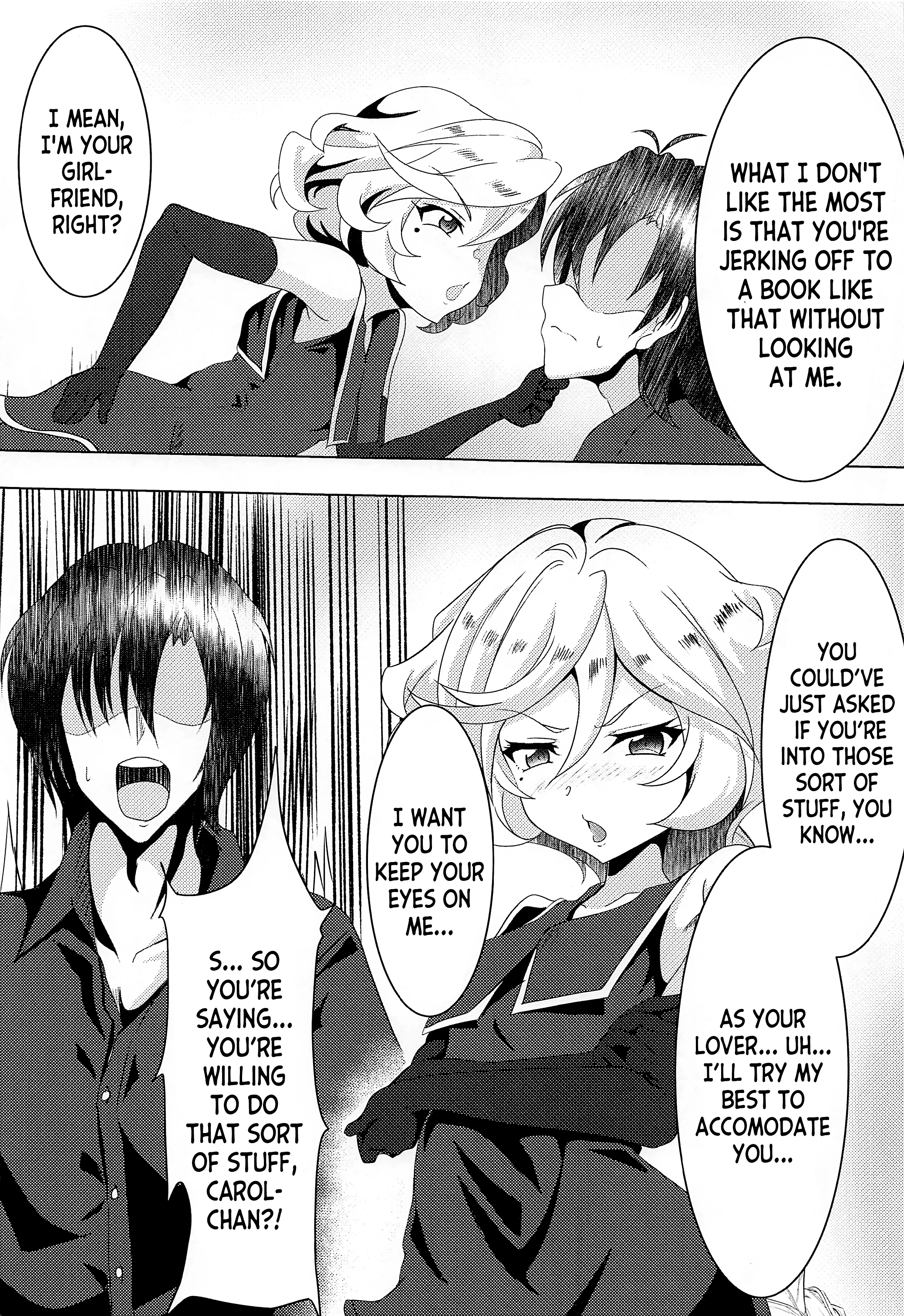 Carol-chan to no Shinkon Seikatsu porn comic picture 4