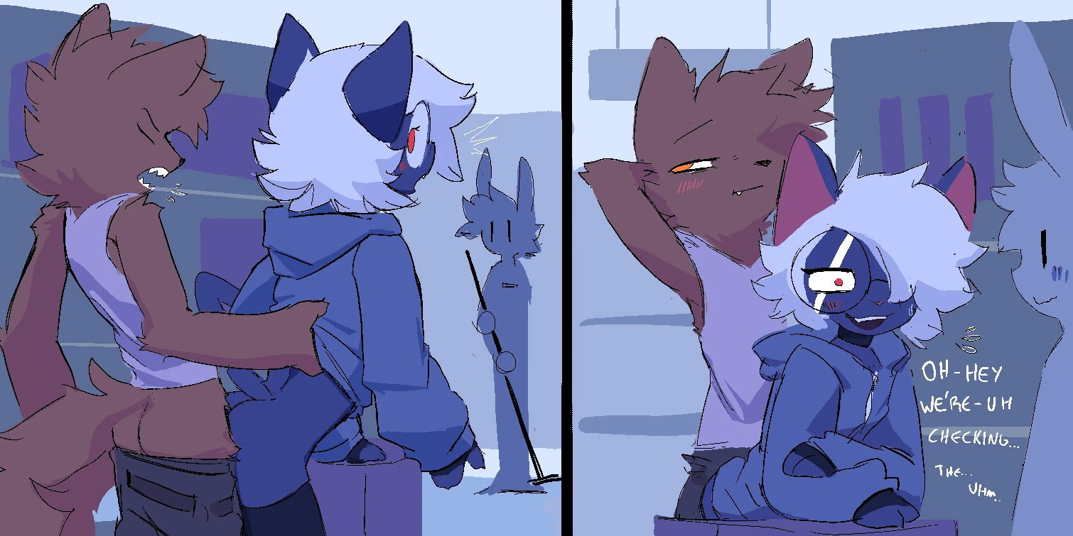 Cat Time porn comic picture 11