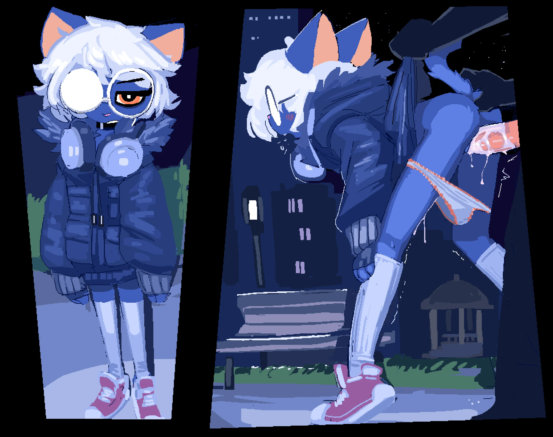 Cat Time porn comic picture 12