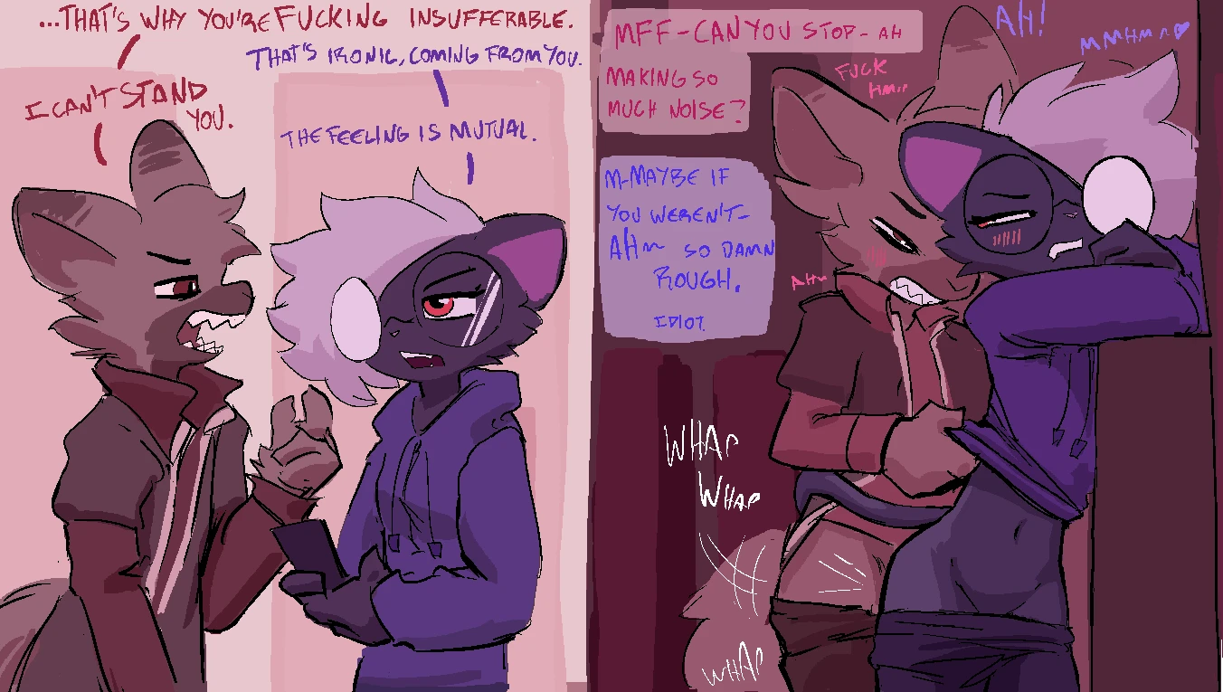 Cat Time porn comic picture 3