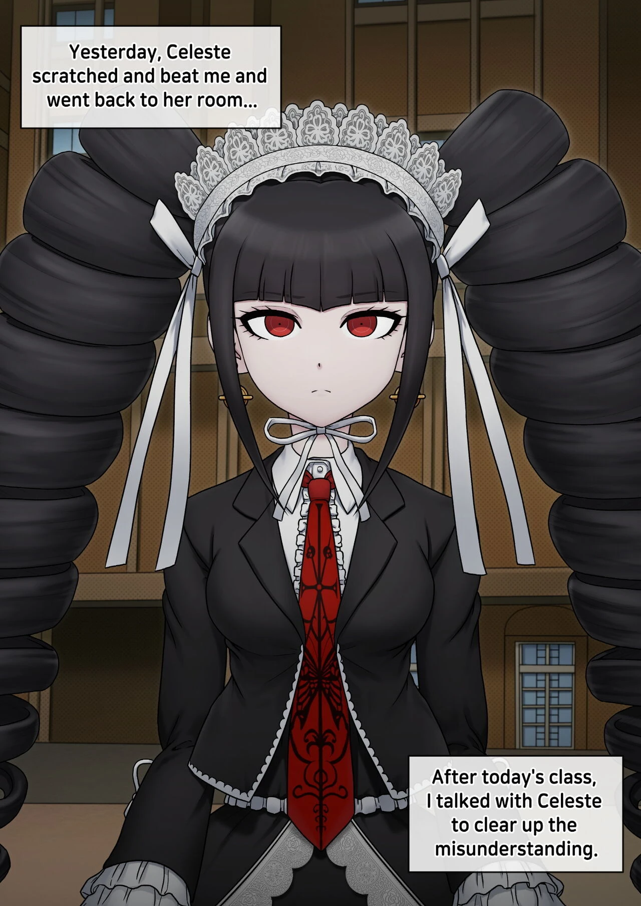 Celestia Ludenberg porn comic picture 3