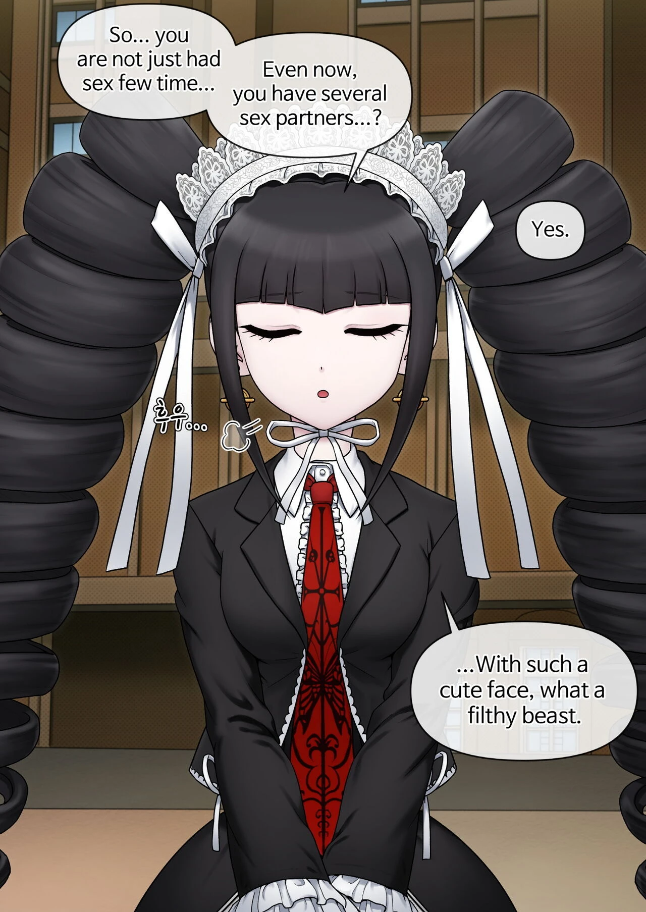 Celestia Ludenberg porn comic picture 4