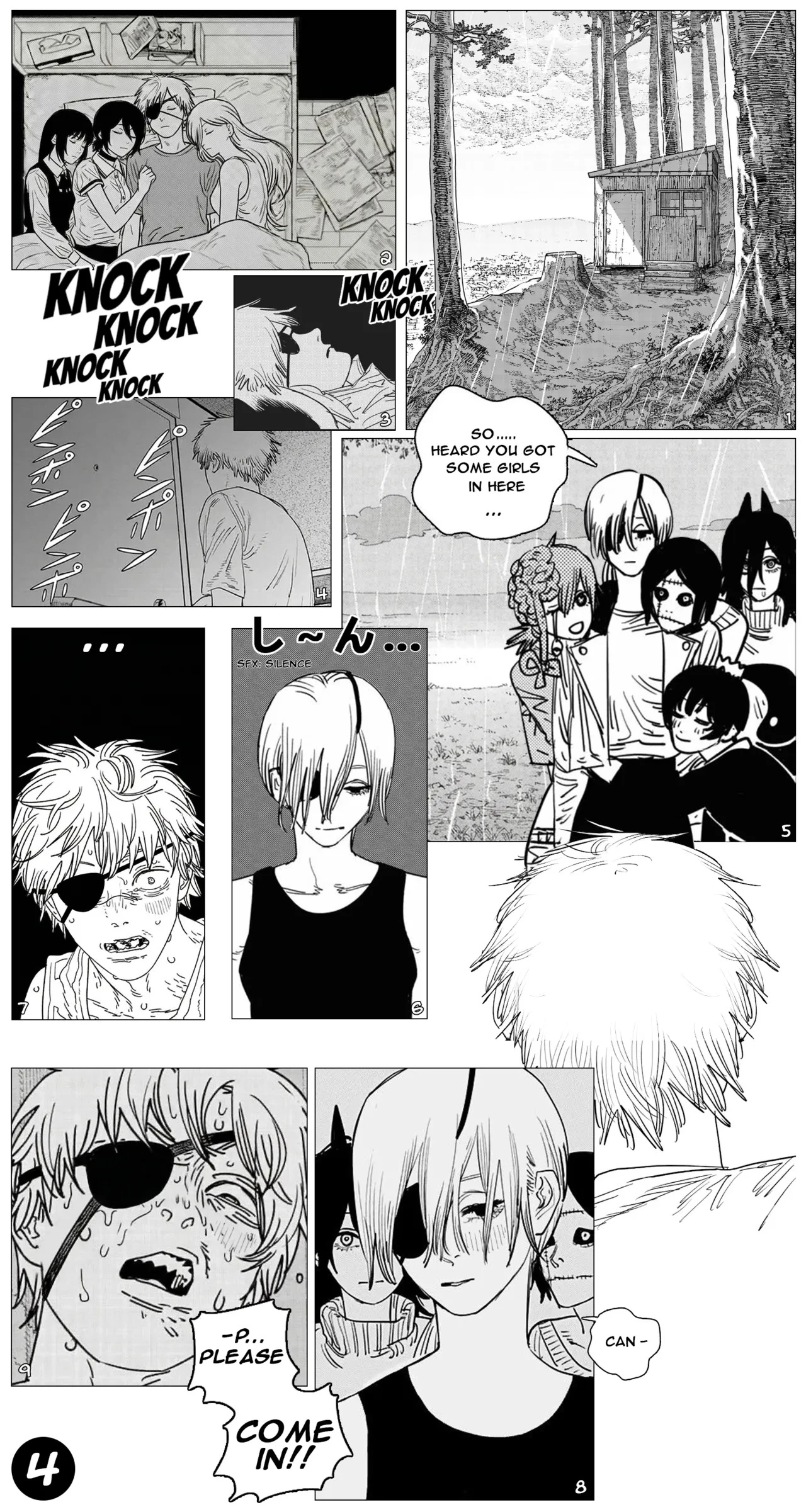 Chainsaw Man - HAREM END porn comic picture 4