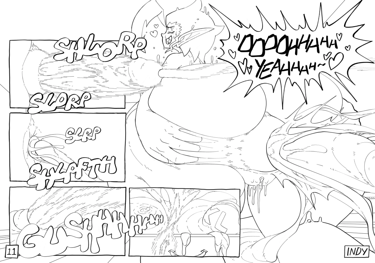 Chaoz & Alma porn comic picture 11