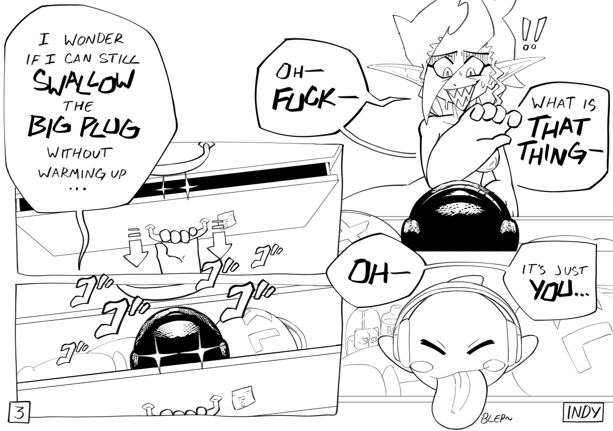 Chaoz & Alma porn comic picture 3
