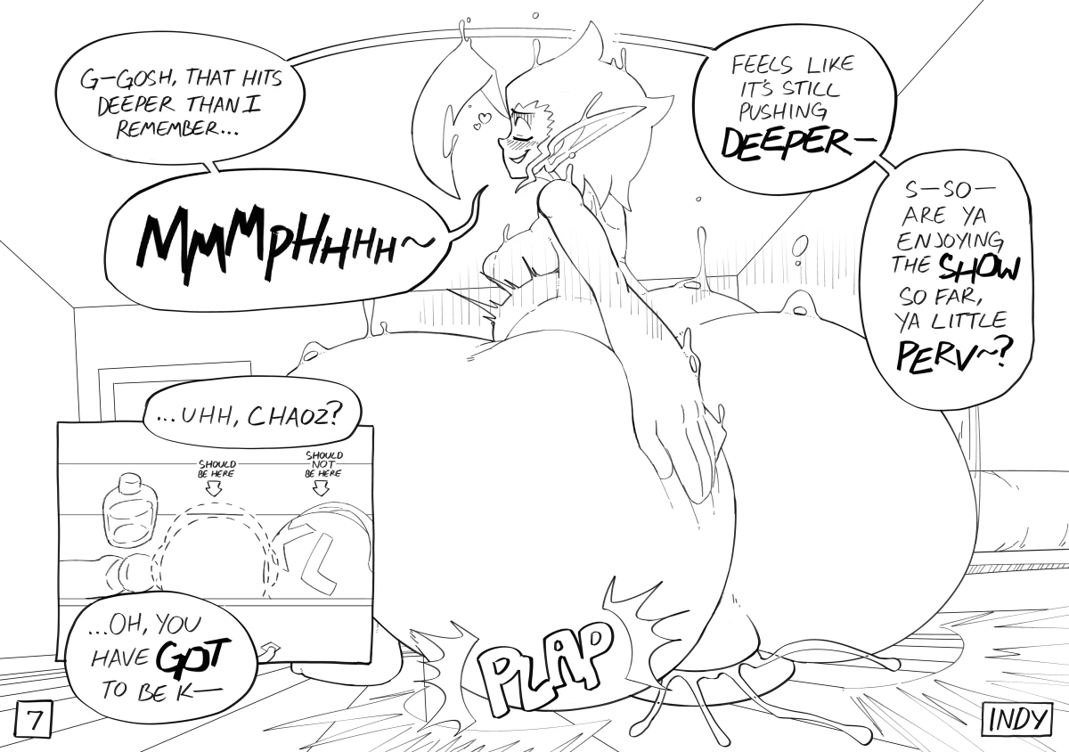 Chaoz & Alma porn comic picture 7