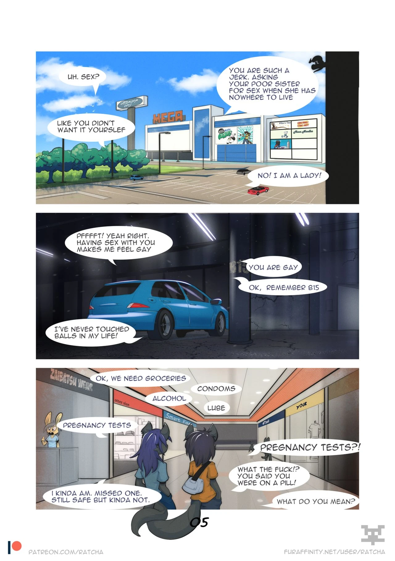 Chapter 2 - A Day at the Mall porn comic picture 5