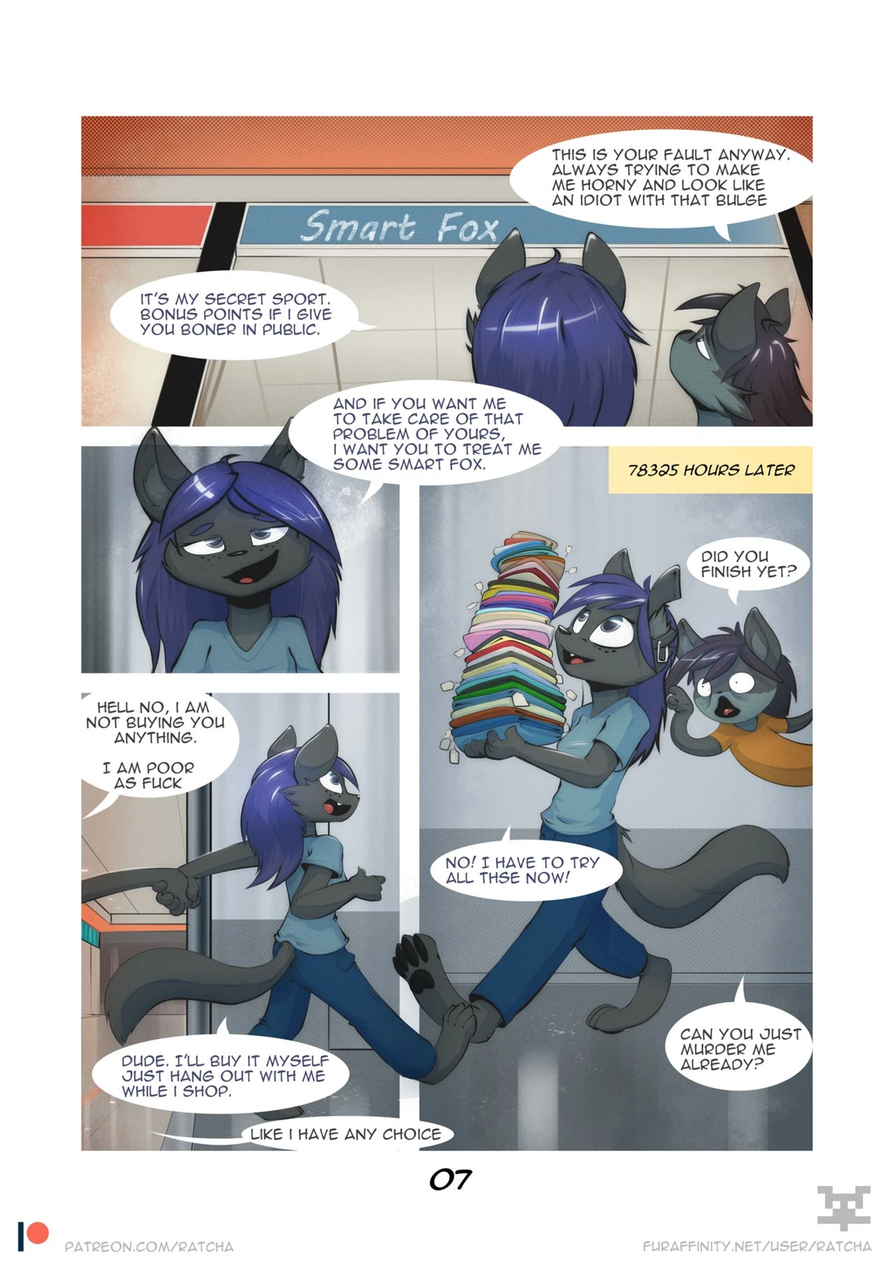Chapter 2 - A Day at the Mall porn comic picture 7