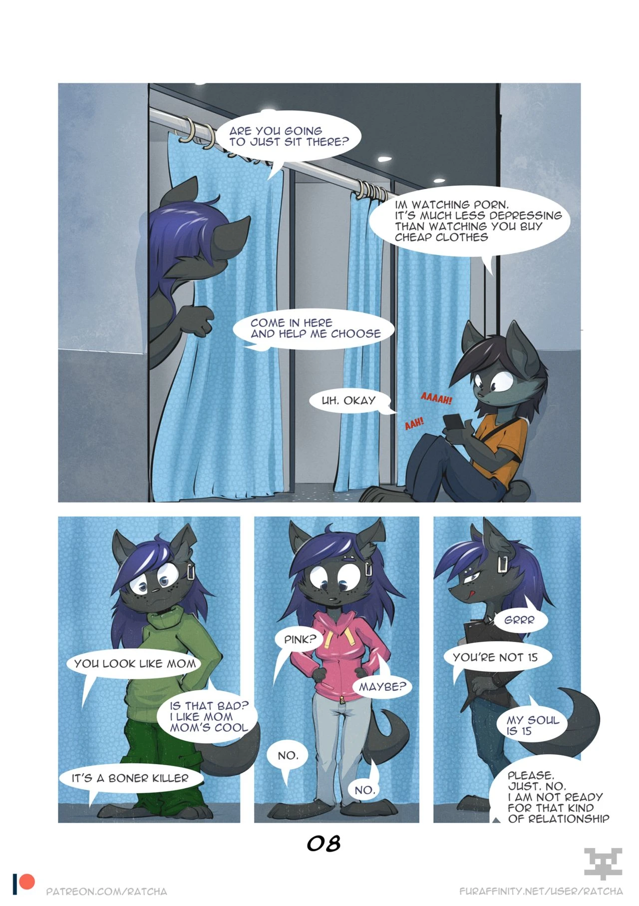 Chapter 2 - A Day at the Mall porn comic picture 8