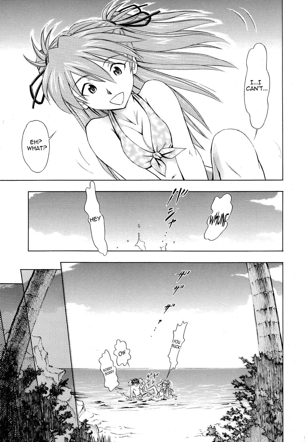 Charming Asuka porn comic picture 10