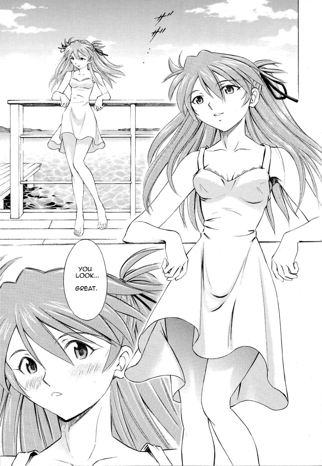 Charming Asuka porn comic picture 12