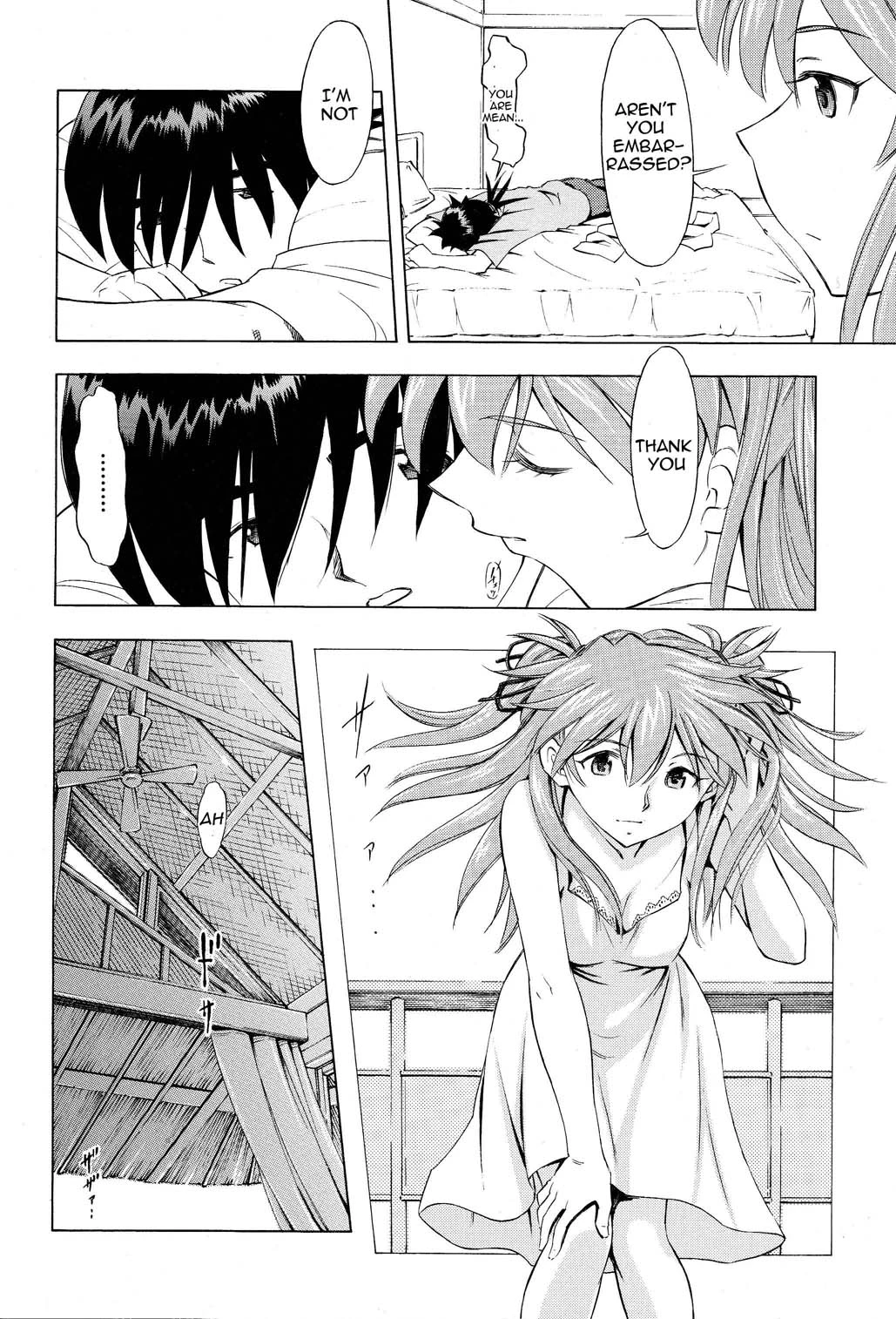 Charming Asuka porn comic picture 13