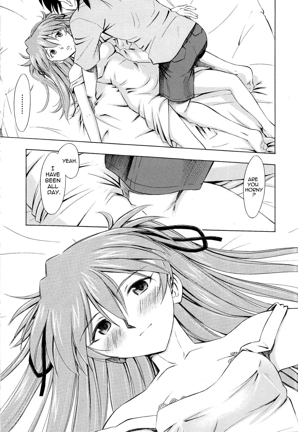 Charming Asuka porn comic picture 14