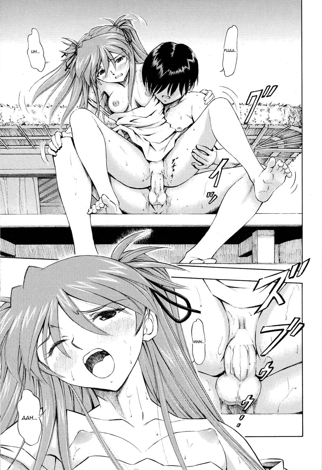 Charming Asuka porn comic picture 26
